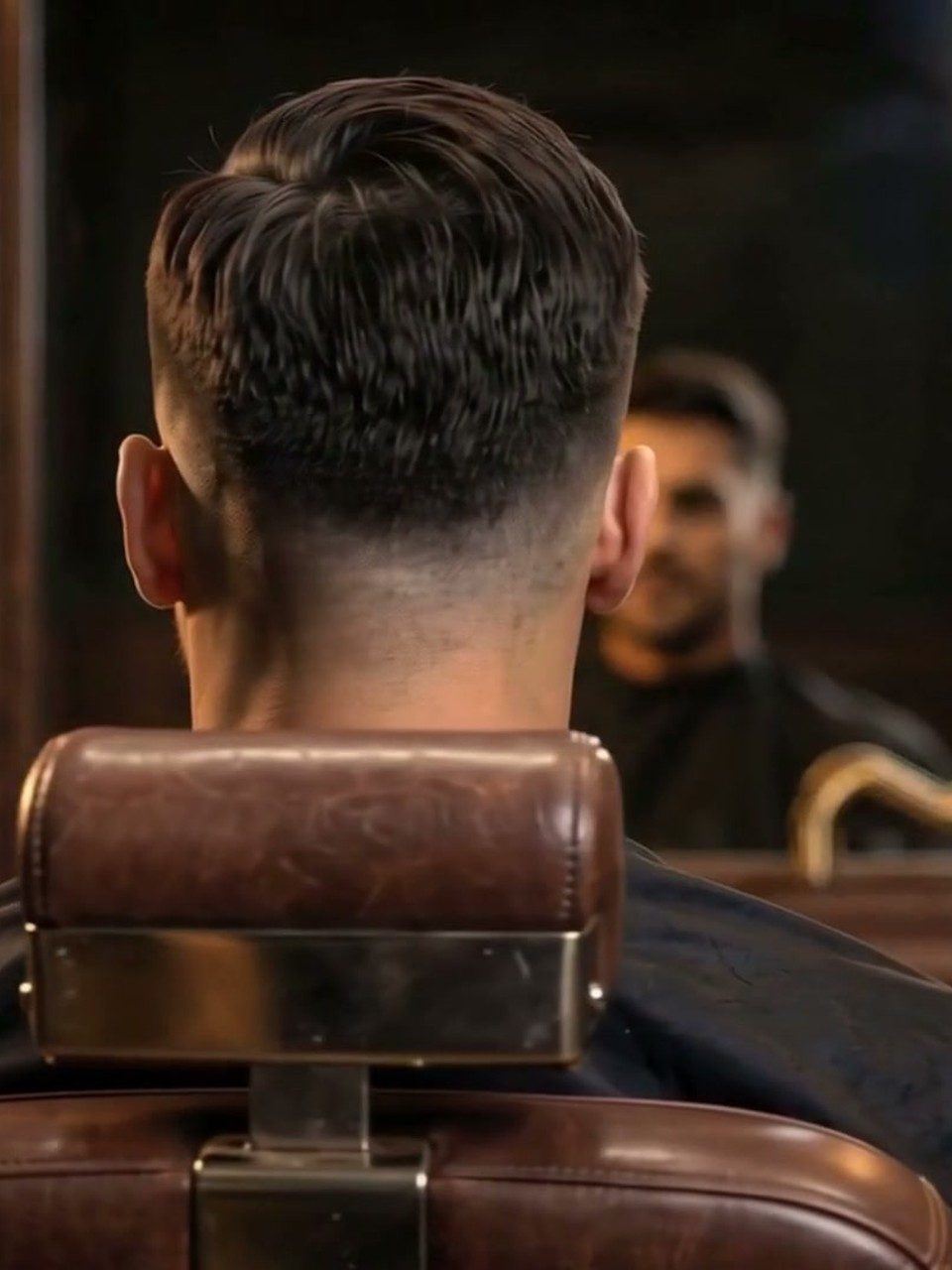 Taper Fade mit Textur